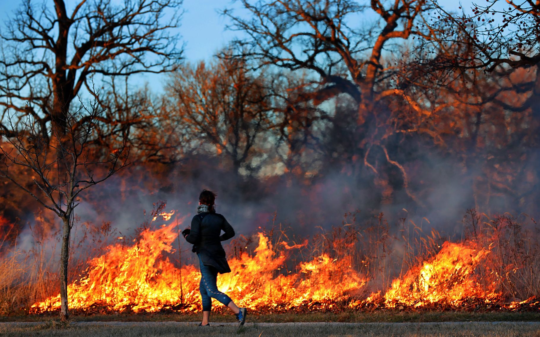 Feeling the burn in Forest Park